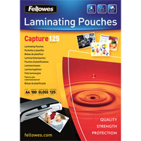 Pochettes brillantes A4 125 microns - Paquet de 100