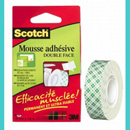 Adhésif mousse double-faces 19 mm