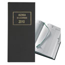 Agenda banquier long 1 volume noir