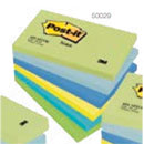 Pack 6 blocs Post-it note 76x127 couleurs Rêve  assortis 