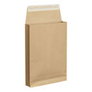 Pochettes à soufflets 3 cm Kraft brun