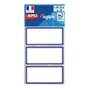 Poche de 18 étiquettes Scolaire 34x78 mm