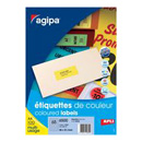 Etiquettes couleurs 210x297 mm