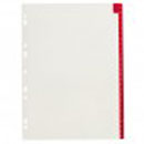 Intercalaire A4 alphabétique touches satinées