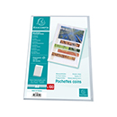 Pochette coin A4 PP lisse 12/100 boite de 100