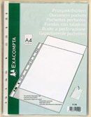 Pochettes perforées 5/100e