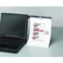 Porte-copies à clip pivotant