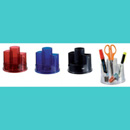 Pot à crayons rotatif 7 compartiments