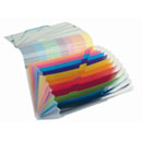 Trieur extensible 12 compartiments à rabat fermeture elastique