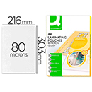 Paquet de 100 pochettes plastification A4  80µ